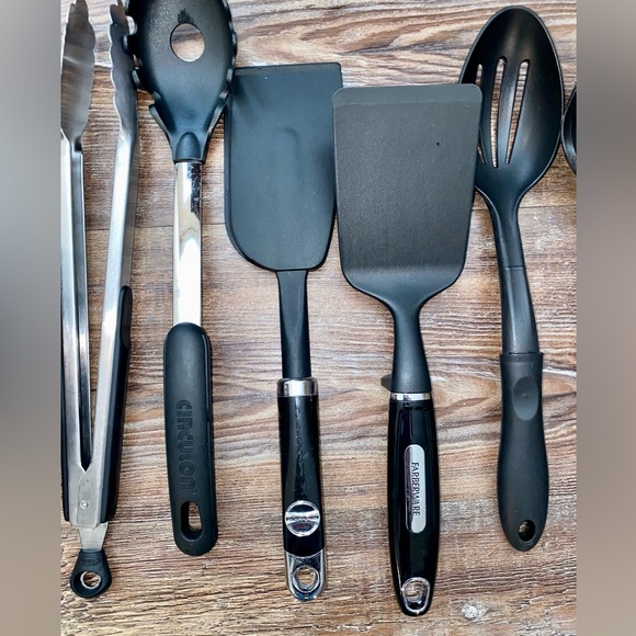 KITCHEN UTENSILS HUGE LOT NAME BRAND NEW & USED CIRCULON KITCHENAID PAULA DEEN - Picture 4 of 9